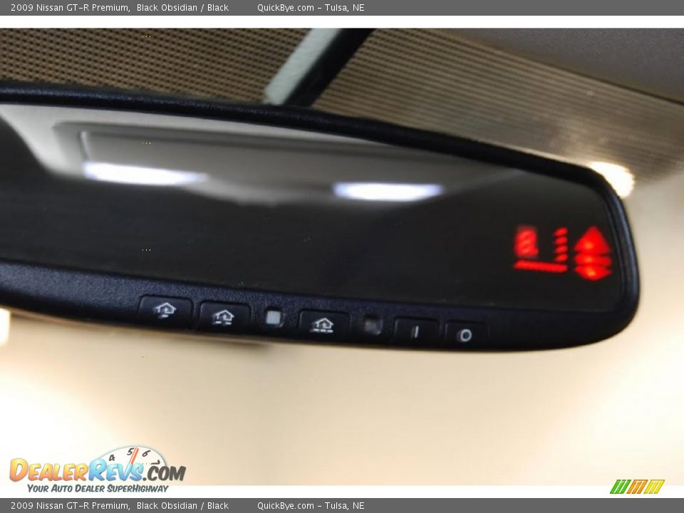 2009 Nissan GT-R Premium Black Obsidian / Black Photo #11