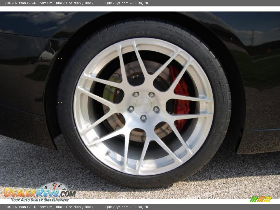 Custom Wheels of 2009 Nissan GT-R Premium Photo #20