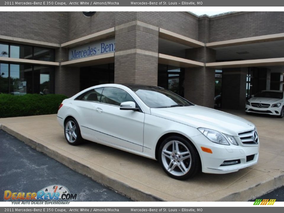 Front 3/4 View of 2011 Mercedes-Benz E 350 Coupe Photo #1