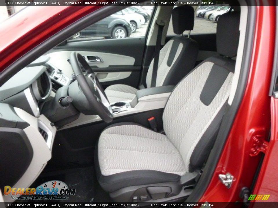 2014 Chevrolet Equinox LT AWD Crystal Red Tintcoat / Light Titanium/Jet Black Photo #10