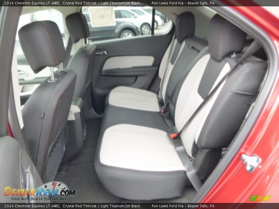 2014 Chevrolet Equinox LT AWD Crystal Red Tintcoat / Light Titanium/Jet Black Photo #12