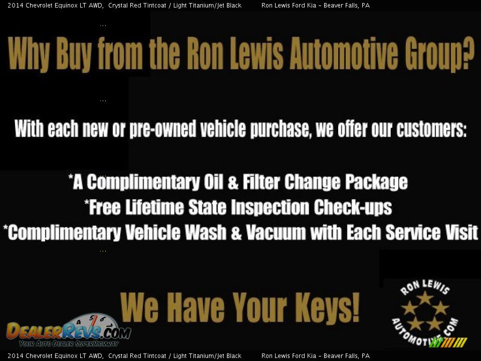Dealer Info of 2014 Chevrolet Equinox LT AWD Photo #21