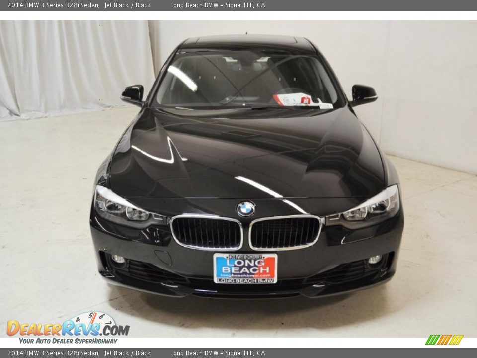 2014 BMW 3 Series 328i Sedan Jet Black / Black Photo #4