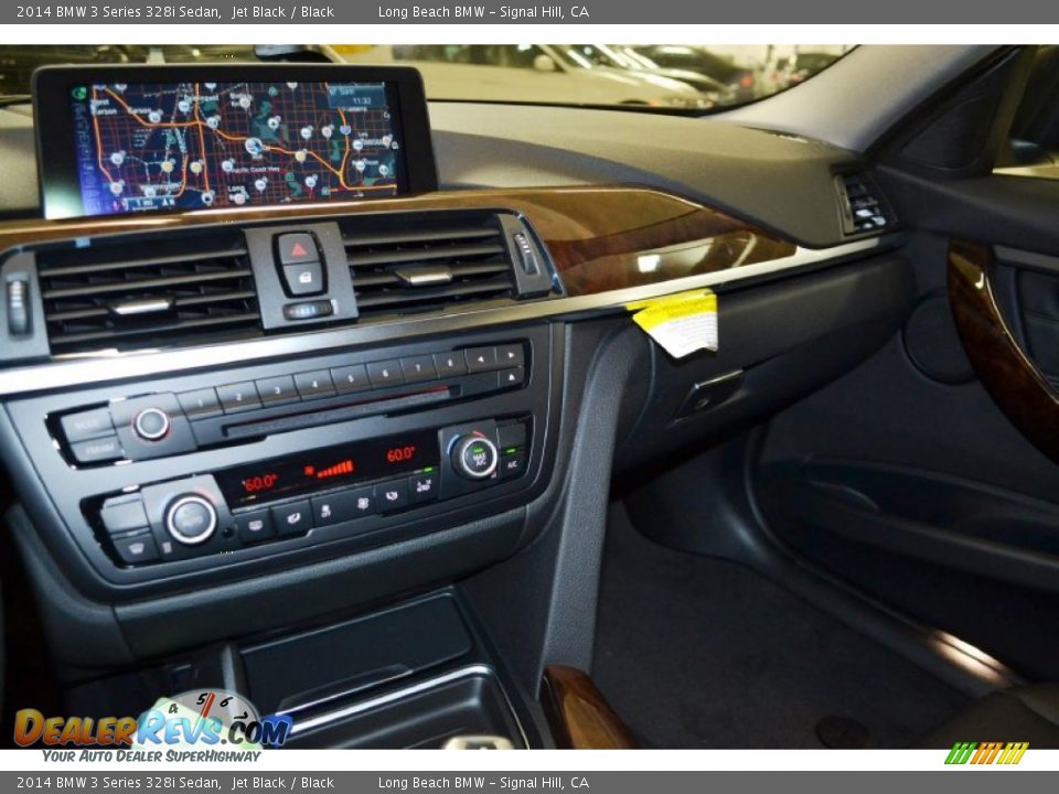 2014 BMW 3 Series 328i Sedan Jet Black / Black Photo #7
