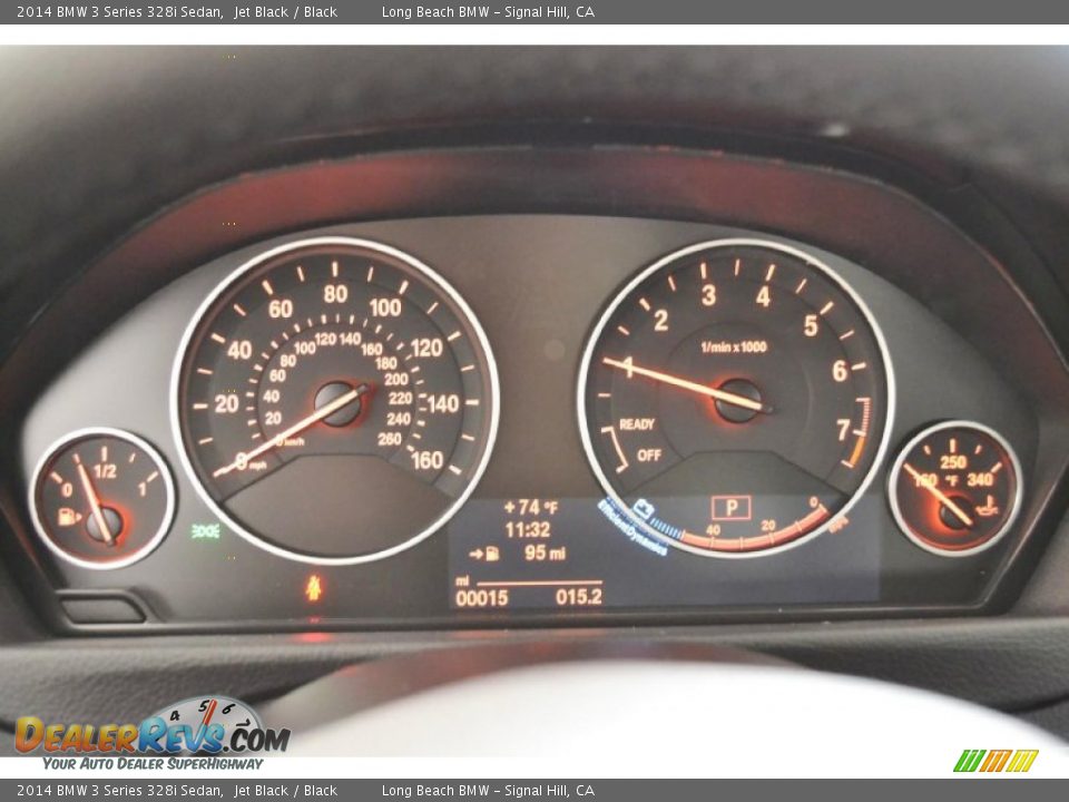 2014 BMW 3 Series 328i Sedan Jet Black / Black Photo #9