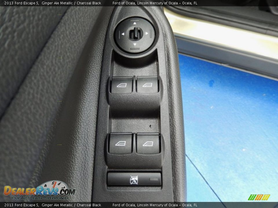 2013 Ford Escape S Ginger Ale Metallic / Charcoal Black Photo #14