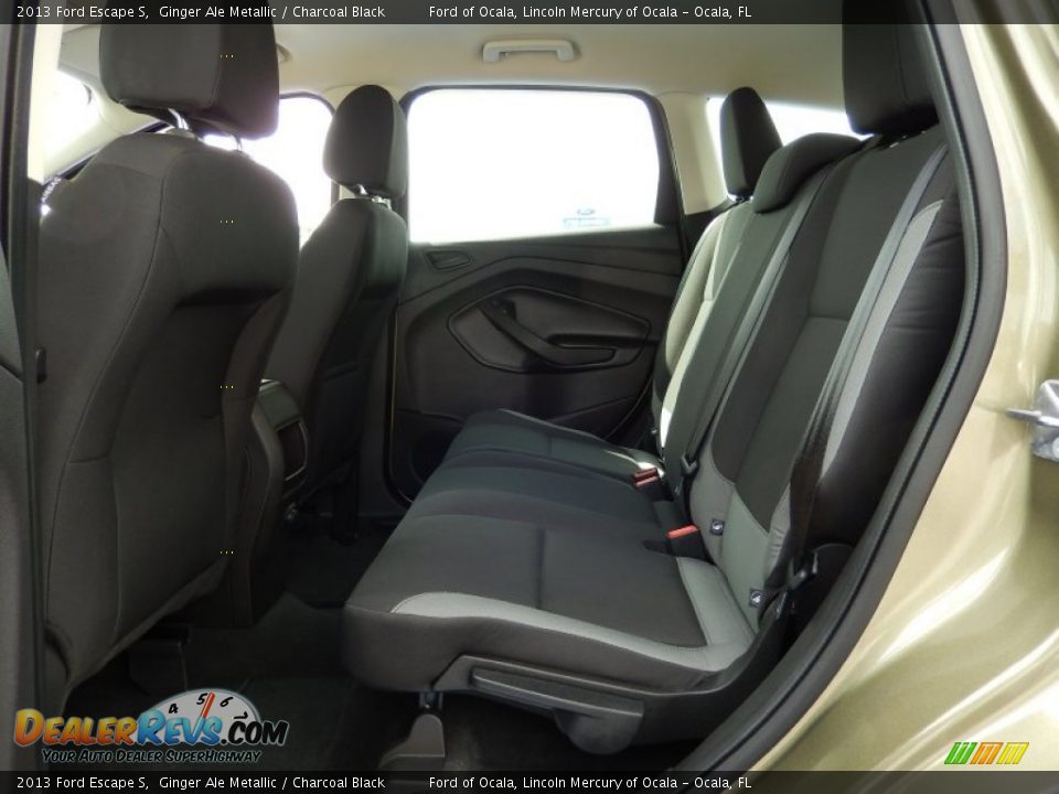 2013 Ford Escape S Ginger Ale Metallic / Charcoal Black Photo #15