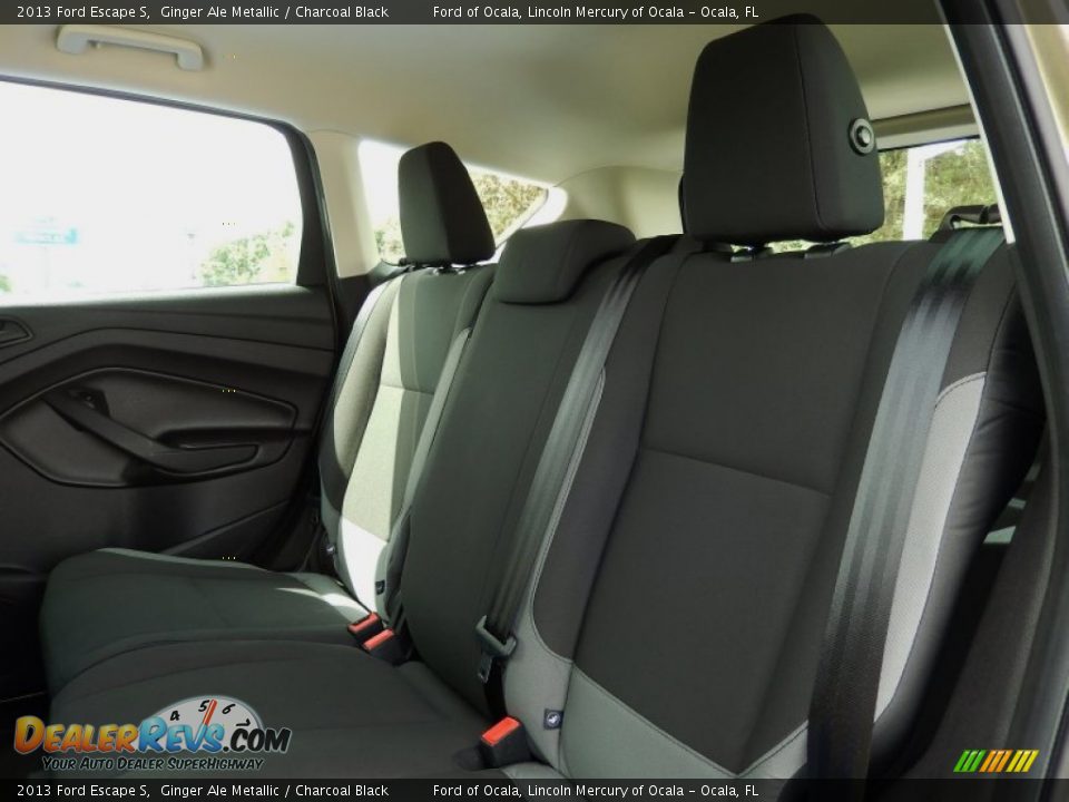 2013 Ford Escape S Ginger Ale Metallic / Charcoal Black Photo #16