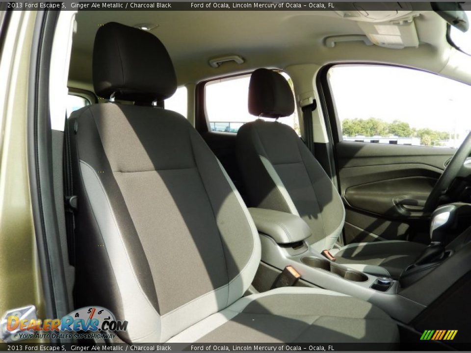 2013 Ford Escape S Ginger Ale Metallic / Charcoal Black Photo #18