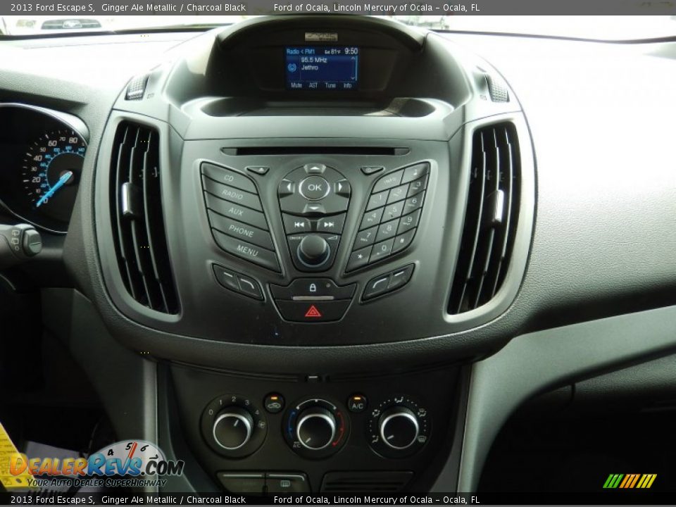 2013 Ford Escape S Ginger Ale Metallic / Charcoal Black Photo #22