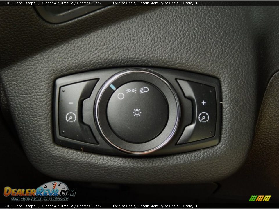 2013 Ford Escape S Ginger Ale Metallic / Charcoal Black Photo #23