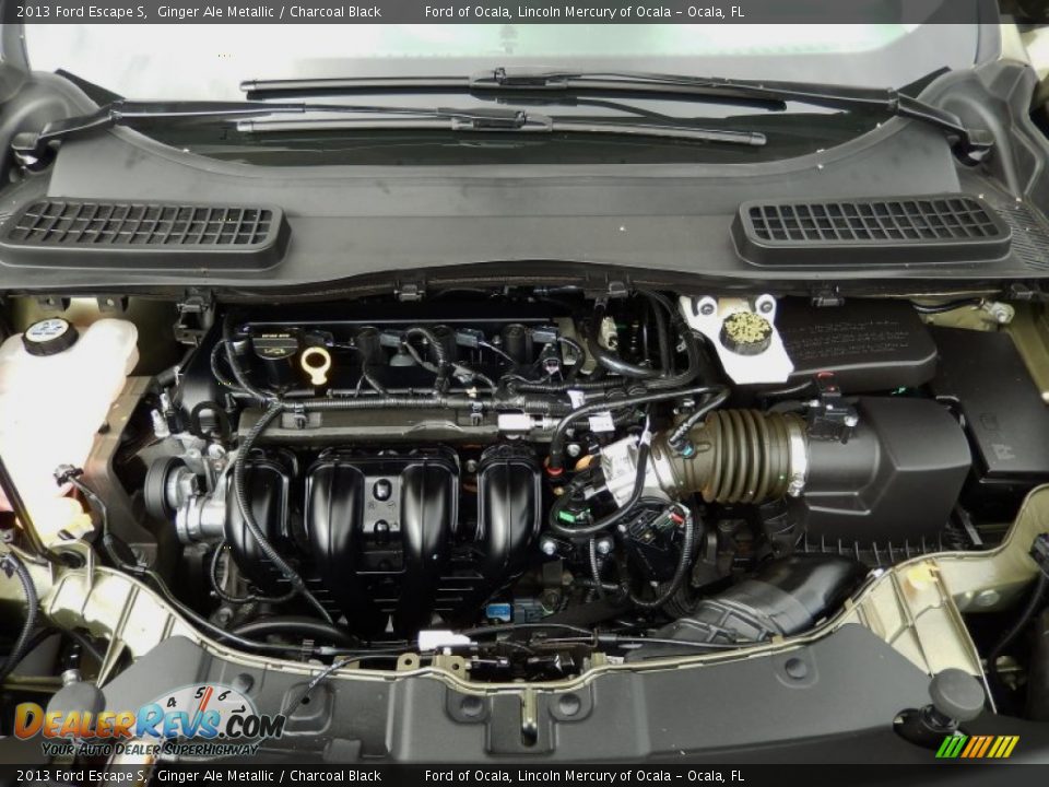 2013 Ford Escape S Ginger Ale Metallic / Charcoal Black Photo #25