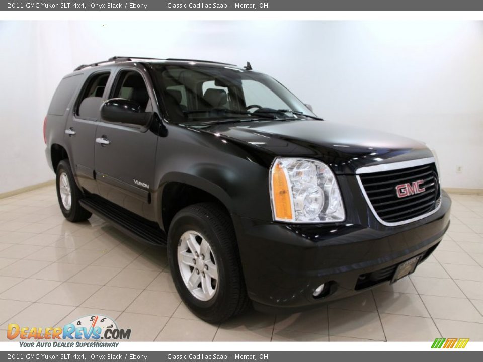 2011 GMC Yukon SLT 4x4 Onyx Black / Ebony Photo #1