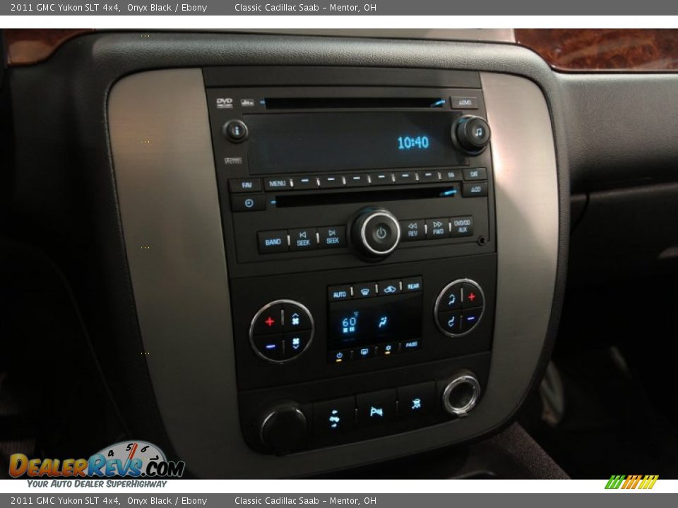 2011 GMC Yukon SLT 4x4 Onyx Black / Ebony Photo #9