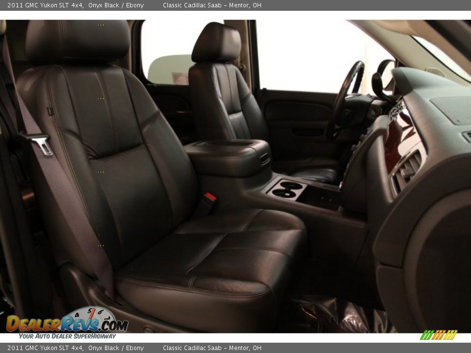 2011 GMC Yukon SLT 4x4 Onyx Black / Ebony Photo #11
