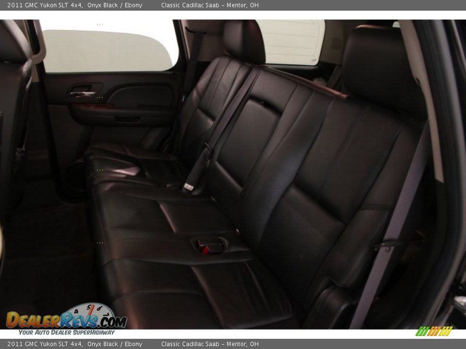 2011 GMC Yukon SLT 4x4 Onyx Black / Ebony Photo #12