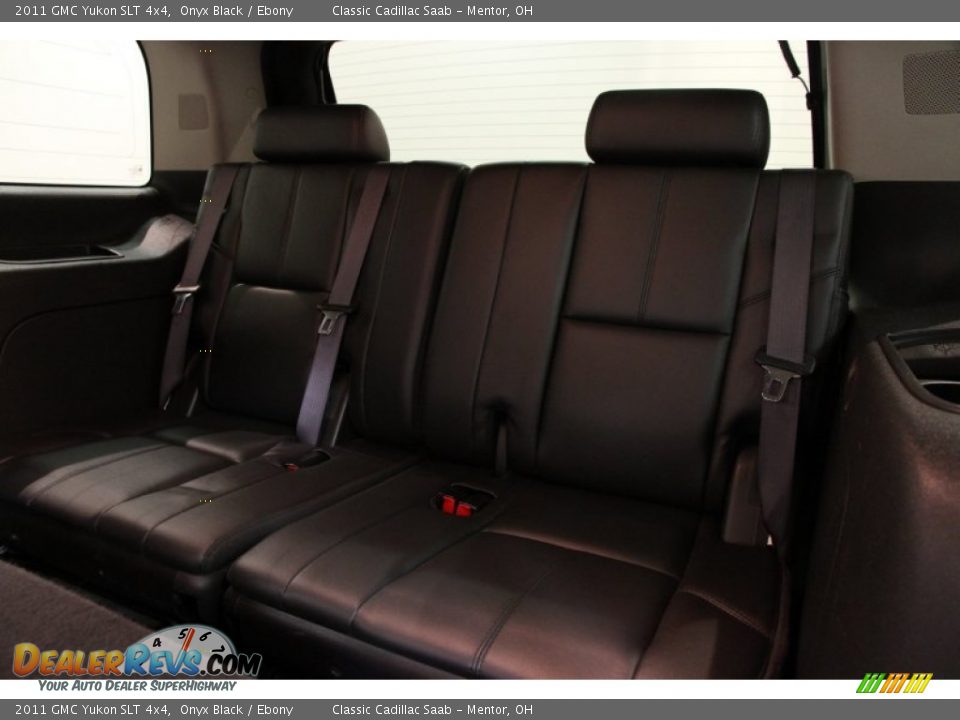 2011 GMC Yukon SLT 4x4 Onyx Black / Ebony Photo #13
