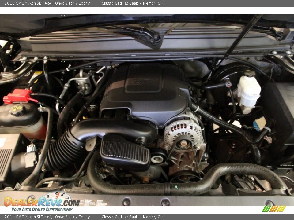2011 GMC Yukon SLT 4x4 Onyx Black / Ebony Photo #17