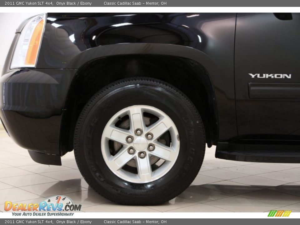 2011 GMC Yukon SLT 4x4 Onyx Black / Ebony Photo #18