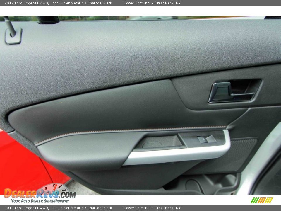 2012 Ford Edge SEL AWD Ingot Silver Metallic / Charcoal Black Photo #20