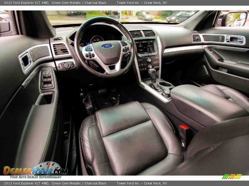 Charcoal Black Interior - 2013 Ford Explorer XLT 4WD Photo #16