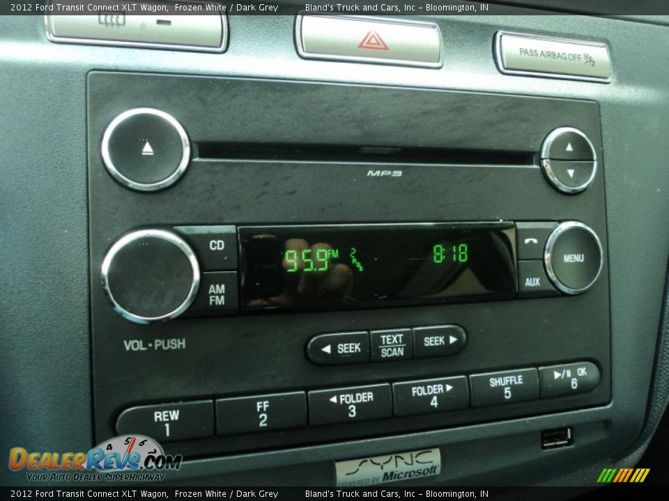 Audio System of 2012 Ford Transit Connect XLT Wagon Photo #12