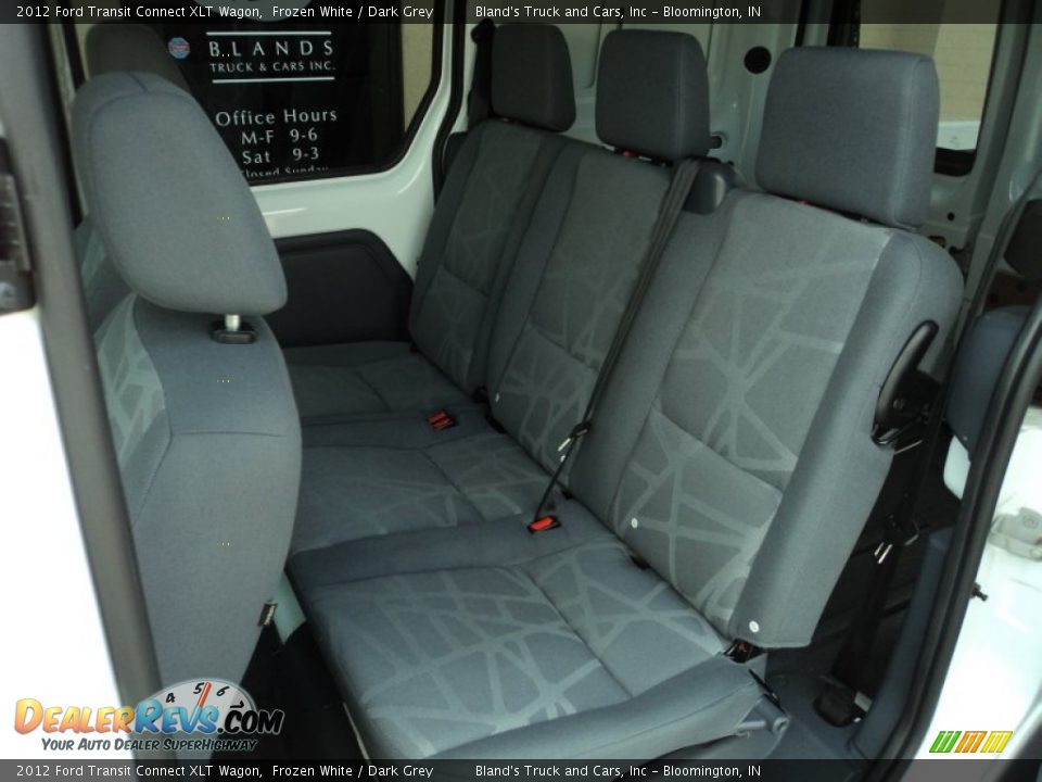 2012 Ford Transit Connect XLT Wagon Frozen White / Dark Grey Photo #18