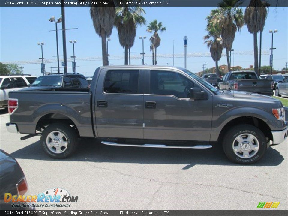 2014 Ford F150 XLT SuperCrew Sterling Grey / Steel Grey Photo #4