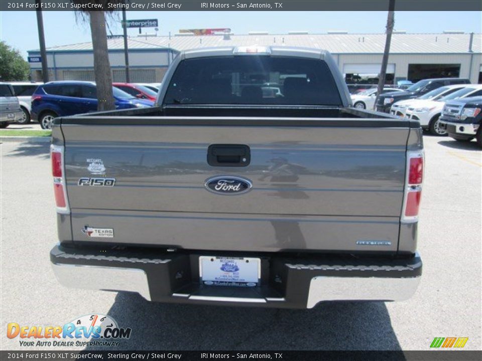 2014 Ford F150 XLT SuperCrew Sterling Grey / Steel Grey Photo #6