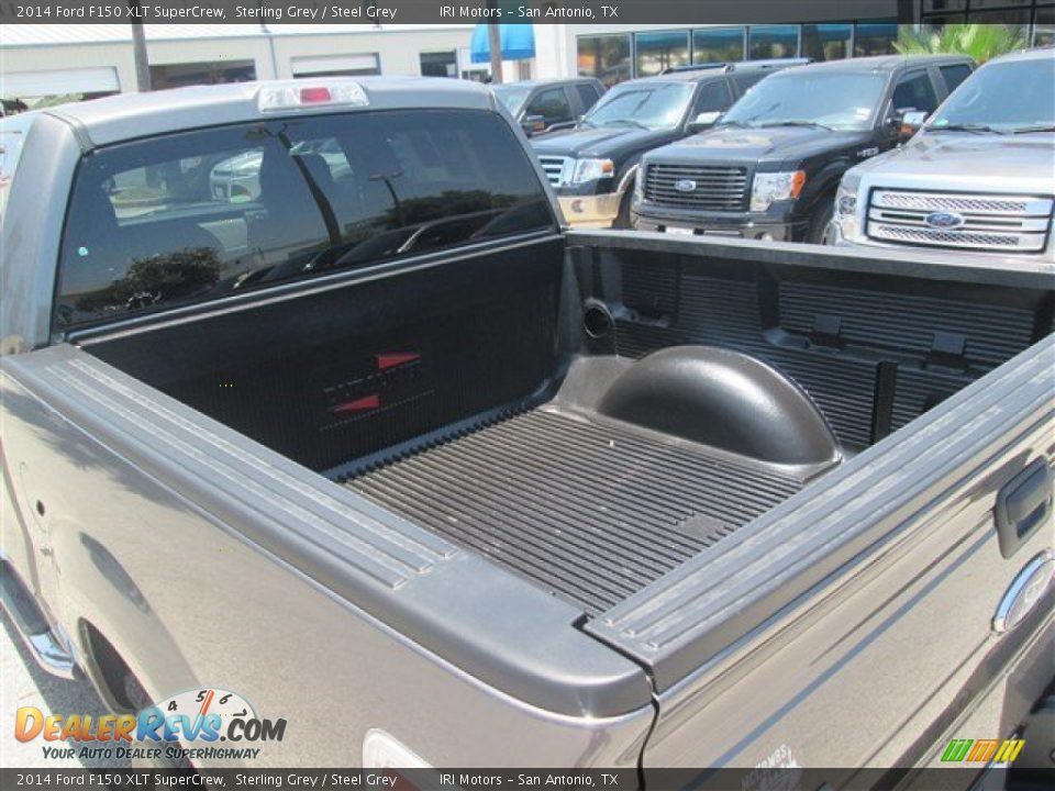 2014 Ford F150 XLT SuperCrew Sterling Grey / Steel Grey Photo #8