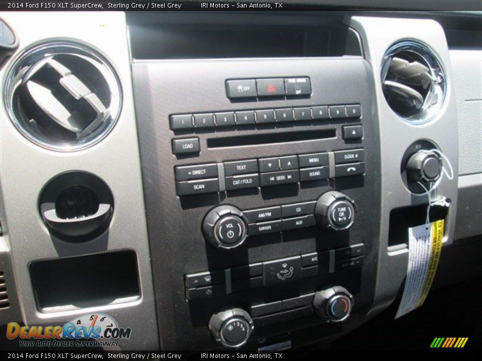 2014 Ford F150 XLT SuperCrew Sterling Grey / Steel Grey Photo #14