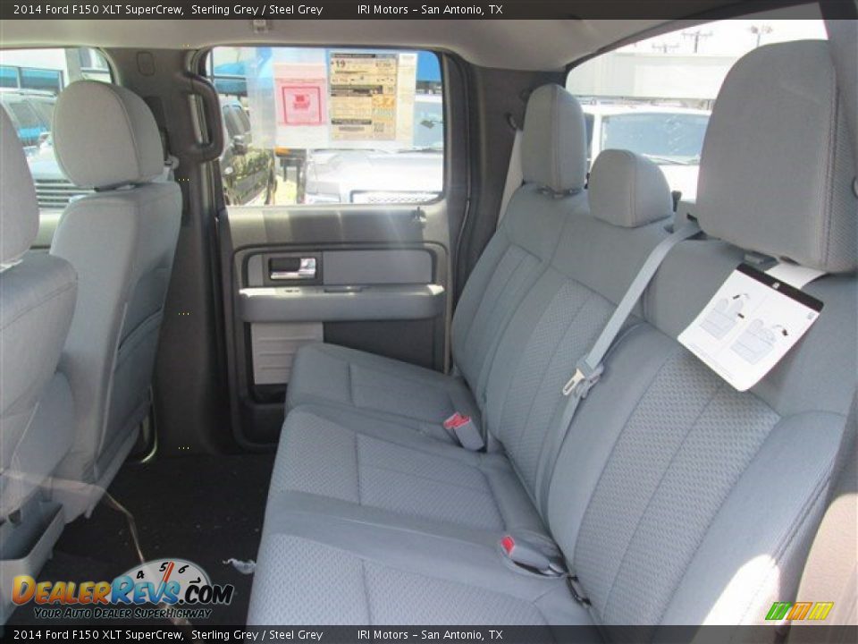 2014 Ford F150 XLT SuperCrew Sterling Grey / Steel Grey Photo #15