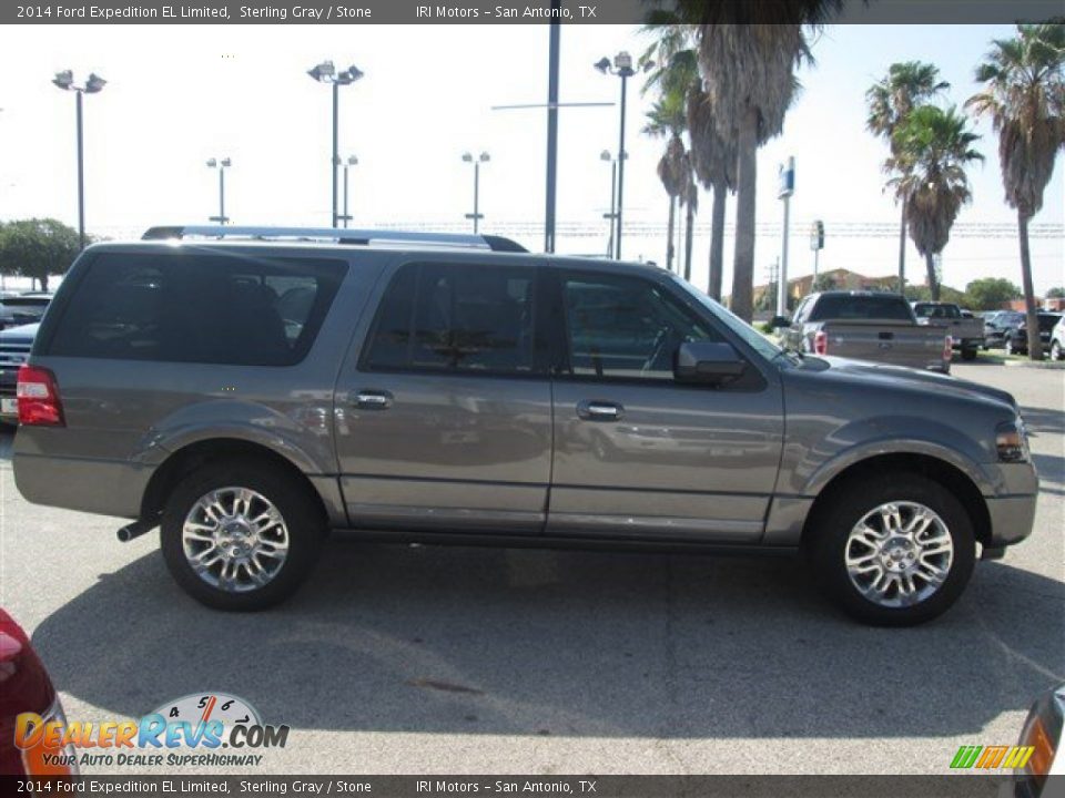 2014 Ford Expedition EL Limited Sterling Gray / Stone Photo #4