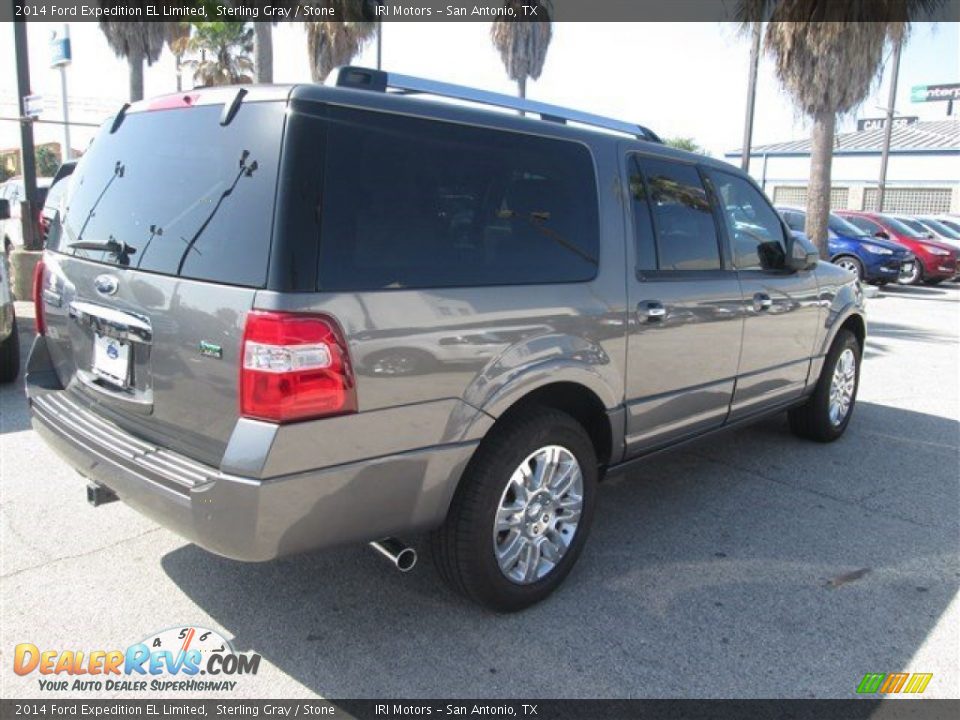 2014 Ford Expedition EL Limited Sterling Gray / Stone Photo #5