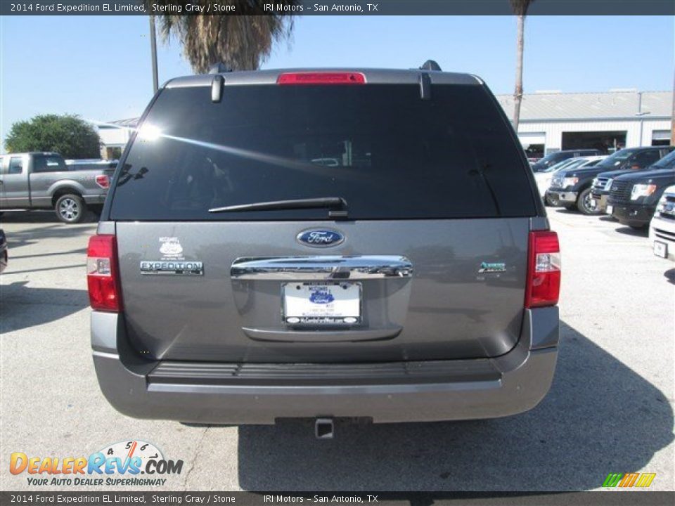 2014 Ford Expedition EL Limited Sterling Gray / Stone Photo #6