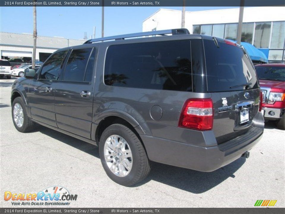 2014 Ford Expedition EL Limited Sterling Gray / Stone Photo #7
