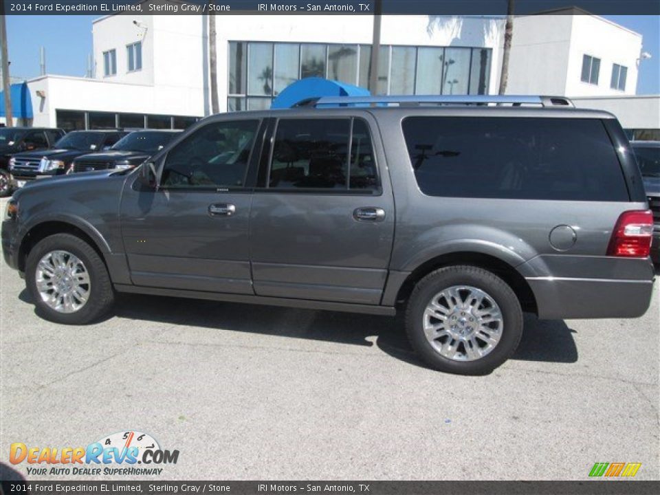 2014 Ford Expedition EL Limited Sterling Gray / Stone Photo #8