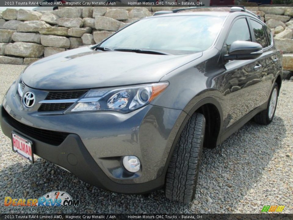2013 Toyota RAV4 Limited AWD Magnetic Gray Metallic / Ash Photo #2