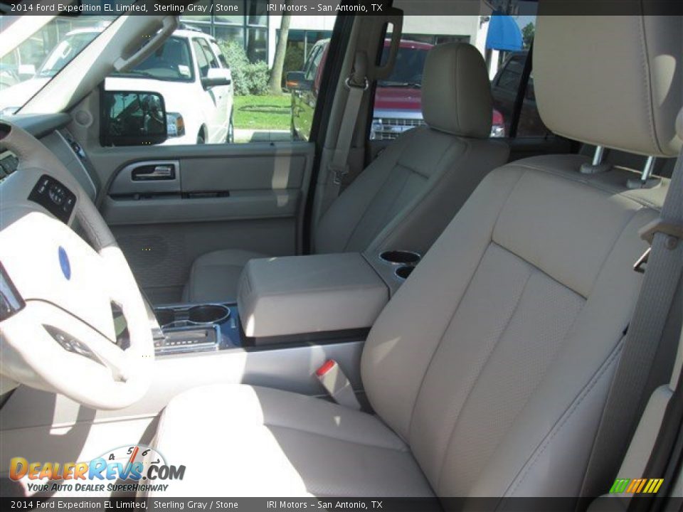 2014 Ford Expedition EL Limited Sterling Gray / Stone Photo #11