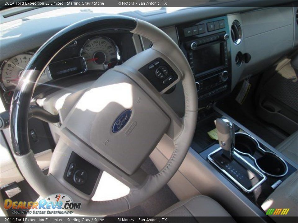 2014 Ford Expedition EL Limited Sterling Gray / Stone Photo #12