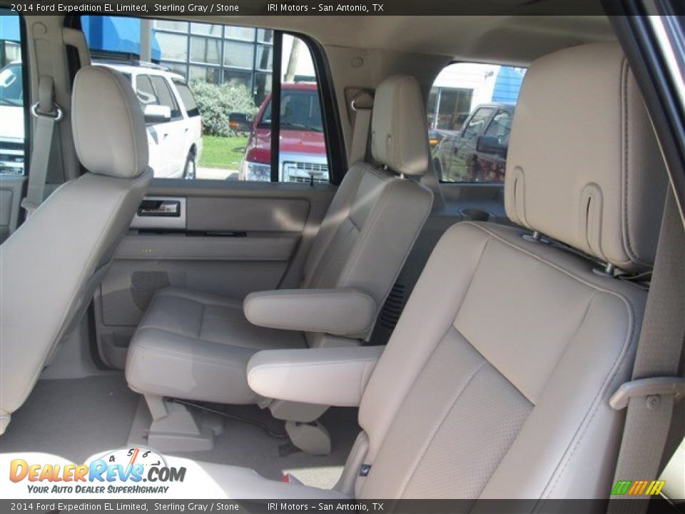 2014 Ford Expedition EL Limited Sterling Gray / Stone Photo #13