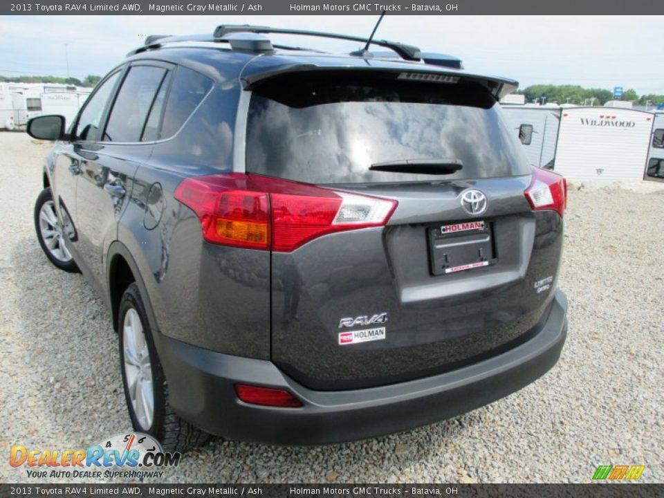 2013 Toyota RAV4 Limited AWD Magnetic Gray Metallic / Ash Photo #28