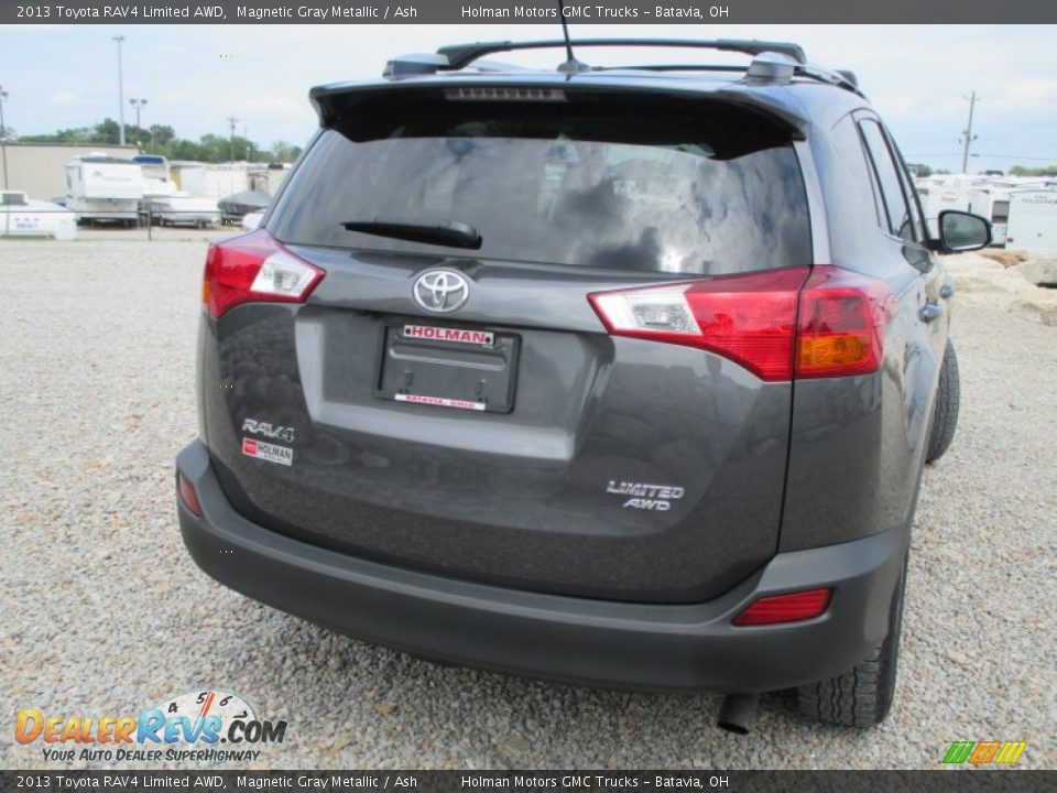 2013 Toyota RAV4 Limited AWD Magnetic Gray Metallic / Ash Photo #35