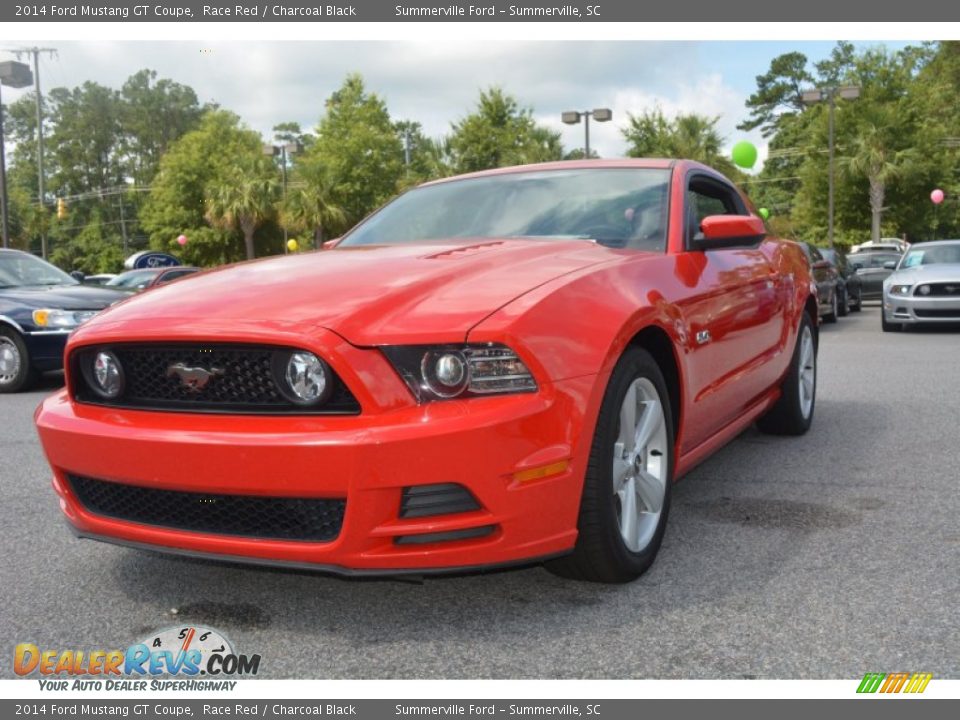2014 Ford Mustang GT Coupe Race Red / Charcoal Black Photo #7