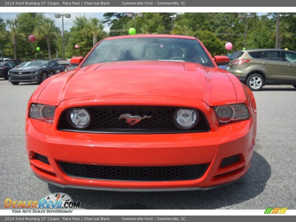2014 Ford Mustang GT Coupe Race Red / Charcoal Black Photo #8