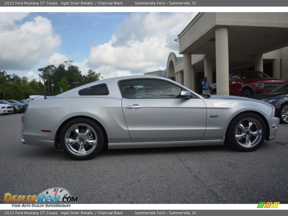 2013 Ford Mustang GT Coupe Ingot Silver Metallic / Charcoal Black Photo #2