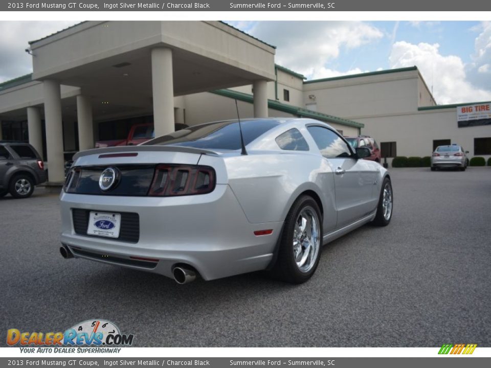 2013 Ford Mustang GT Coupe Ingot Silver Metallic / Charcoal Black Photo #3
