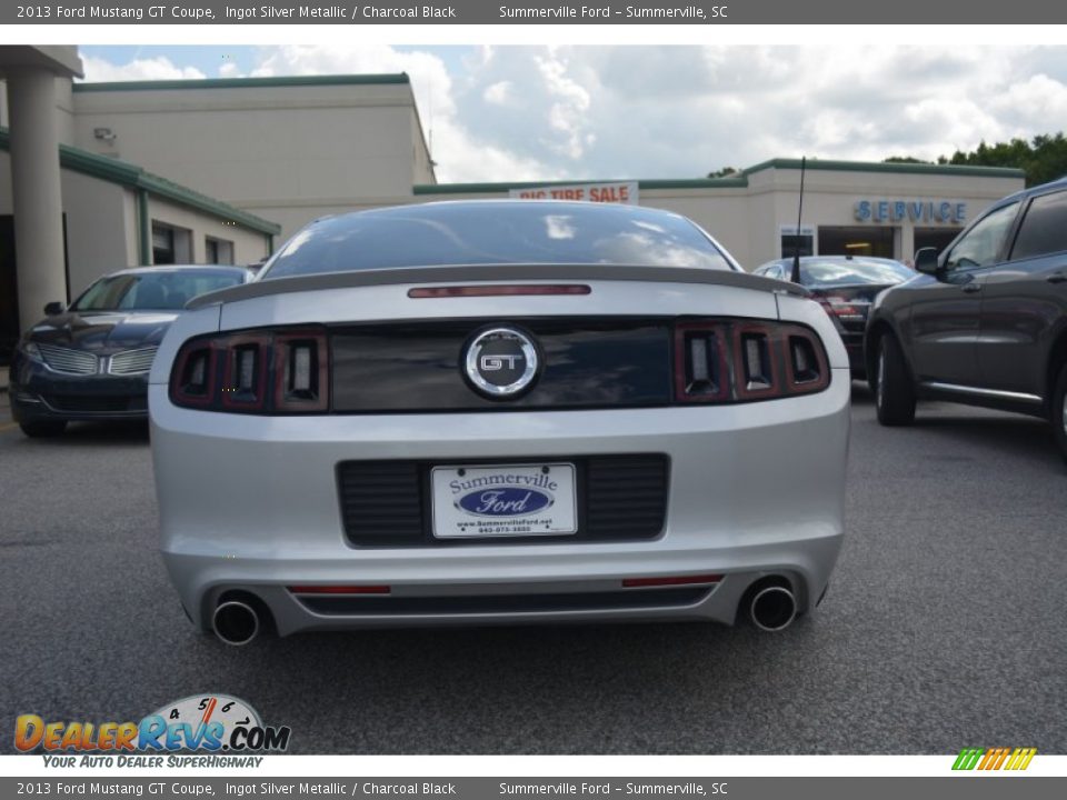 2013 Ford Mustang GT Coupe Ingot Silver Metallic / Charcoal Black Photo #4