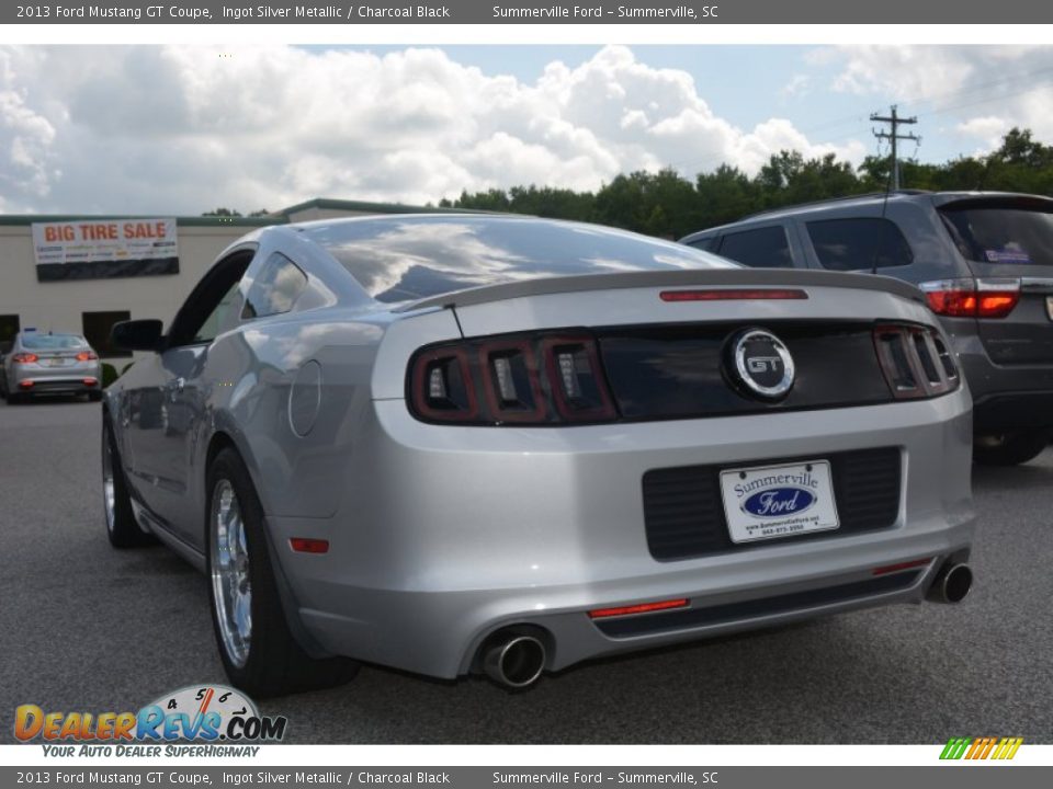 2013 Ford Mustang GT Coupe Ingot Silver Metallic / Charcoal Black Photo #5