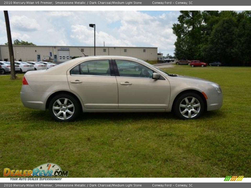 2010 Mercury Milan V6 Premier Smokestone Metallic / Dark Charcoal/Medium Light Stone Photo #4